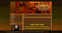 Desktop Screenshot of galeriakoralart.pl